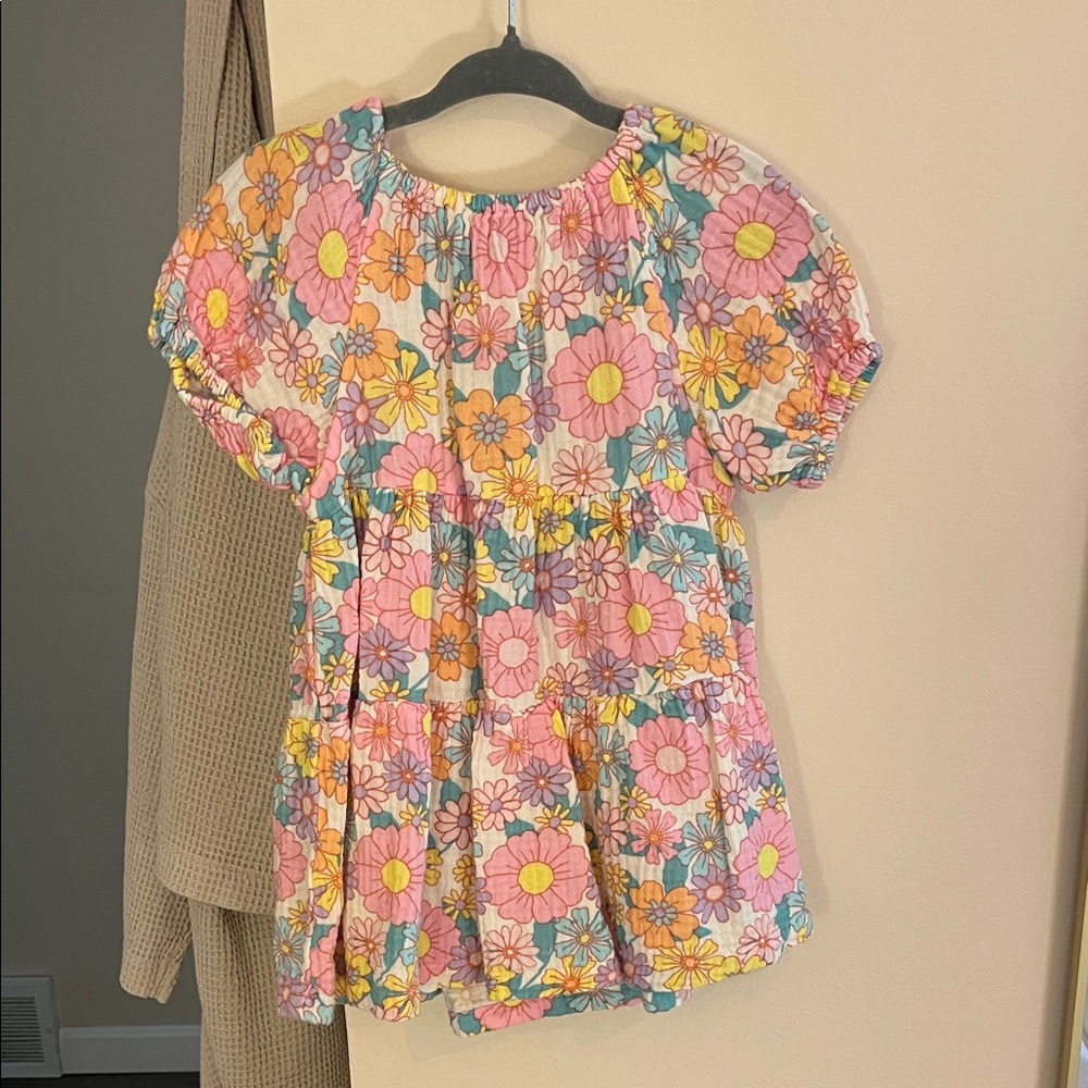 NWOT Wonder Nation Multicolor Floral Dress